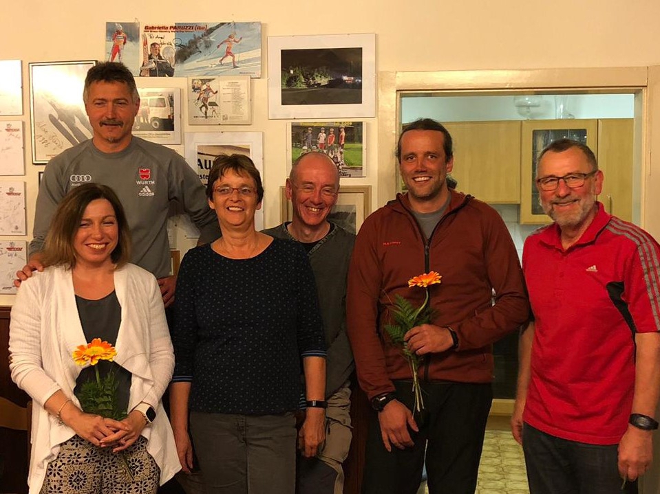 der neue Vorstand (von Links): Ulrike Stumpf, Reinhard Kurtz, Ute Sillier, Jan Schmidt, Martin Henniger und Wolfgang Teichmann